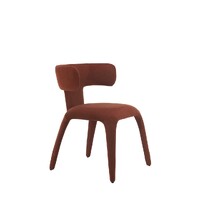 Tate Set of 2 Dining Chair, Rust