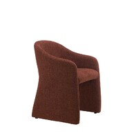 Carina Set of 2 Dining Chair, Rust