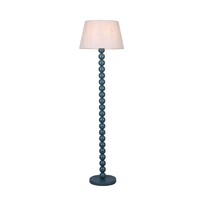 Pearl Orb Floor Lamp - Cyan