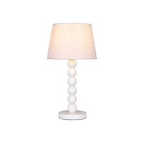 Pearl Orb Table Lamp - Whisper White