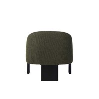 Ollie Armchair Green & Black