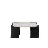 Dray Coffee Table Black & White