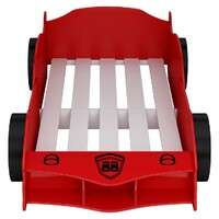 88 VPOWER Adjustable Racing Car Bed