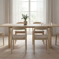 Rowan Dining Table Natural Oak 200cm