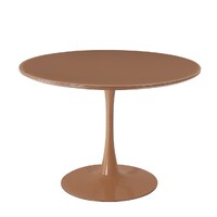 Evolve Round Dining Table , Pumpkin