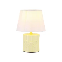 Miri Ribbon Bow Ceramic Table Lamp