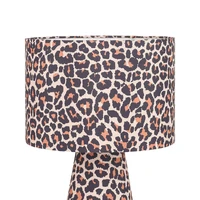 Momo Table Lamp, Leopard Print