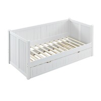 Nashville Single Wooden Daybed with Trundle