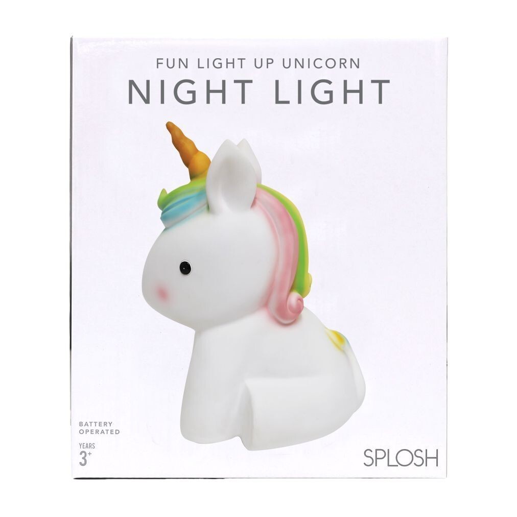 Colourful Kids Unicorn Night Light
