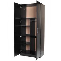 Redfern 2 Door Combo Wardrobe Black