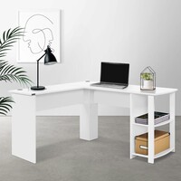 Ronald Computer Desk White