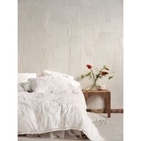 Rapallo White Quilt Cover Set - Queen Bed