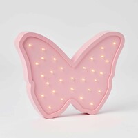 Butterfly Wooden Light
