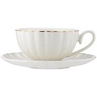 Parisienne Amour White Teapot & 2 Teacup Set