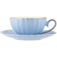 Parisienne Amour Blue Bell Teapot + 2 Teacup Set