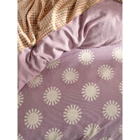 Sunny Day Orchid Double Quilt Cover Set