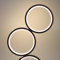 Iva LED Touch Table Lamp Chrome