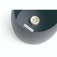 Chester Uplight Table Lamp Black