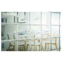 Mirrored Wall Tiles Beveled Edge Large - Box of 6