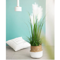 Artificial Indoor Potted Reed Grass Tree 120cm