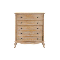 Milles Tallboy Solid Oak