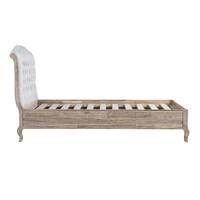 Salcombe Queen Bed Frame Acacia Wood