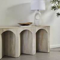 Arch Mango Wood Console Table