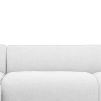 Brooklyn 3 Seater Left Chaise Fabric Sofa - Light Texture Grey