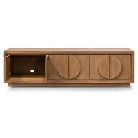 Chloe 2m Entertainment TV Unit - Dusty Oak