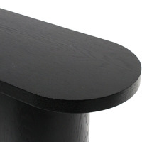 Cristina 1.5m Console Table - Black Oak