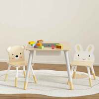 Annie 3PCS Kids Table and Chairs Set