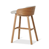 Annie Natural Bar Stool - Beige