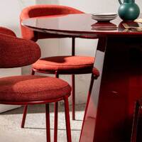 Sorrento 120cm Dining Table, Wine