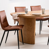 Barwell Dining Table, Natural