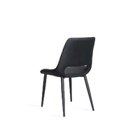 Vena Set of 2 Dining Chair, Black