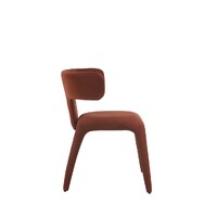Tate Set of 2 Dining Chair, Rust