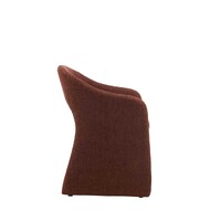 Carina Set of 2 Dining Chair, Rust
