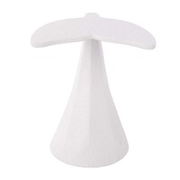 Fin Side Table White