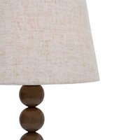 Pearl Orb Floor Lamp - Toffee