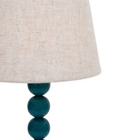 Pearl Orb Floor Lamp - Cyan
