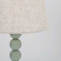 Pearl Orb Table Lamp - Sage