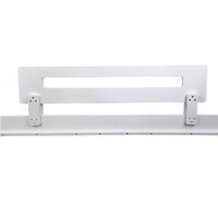 Fontana Single Bed with Storage & Sliding Doors, White & Light Pink