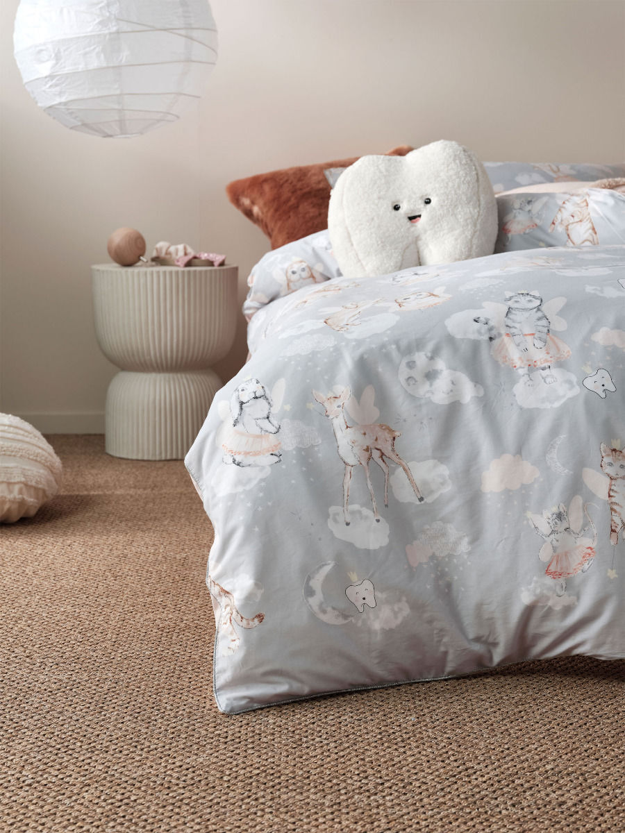 I Wish Upon A Tooth Fairy Quilt Cover Set - Single