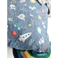 Space Race Quilt Cover Set - Single Bed