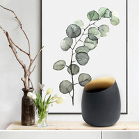 Chester Uplight Table Lamp Black