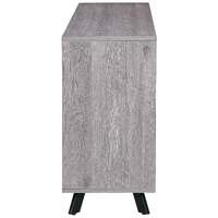 Casey 3 Door 1 Drawer Buffet Table Grey Oak