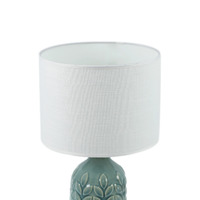 Bloom Ceramic Table Lamp Blue