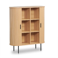 Danica 1.18 (H) Wooden Storage Cabinet - Natural