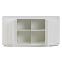 Cosmos 1.6m Veneer Top Buffet Unit - Full White