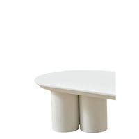 Rimowar 1.3m Coffee Table - Full White
